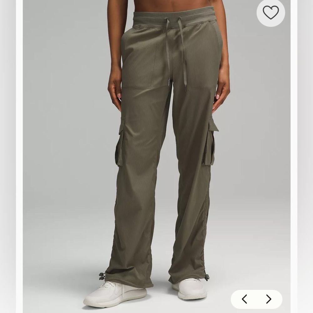 Lululemon Army Green Cargo Pants